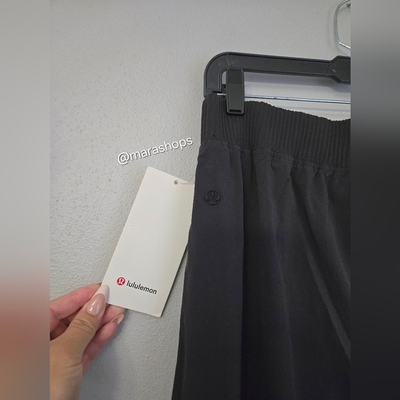 Lululemon Stretch Woven Wide-Leg High-Rise Pant Black - Picture 5 of 9